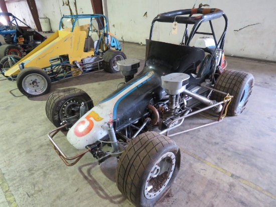 Vintage Edmunds Midget Race Car