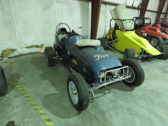 Vintage Homebuilt Midget Race Car