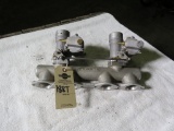 Rare Offenhauser Aluminum Intake with Riley Carbs