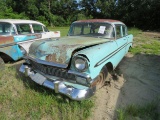 1956 Chevrolet Belair 4dr Sedan for Project or parts VC56J080987