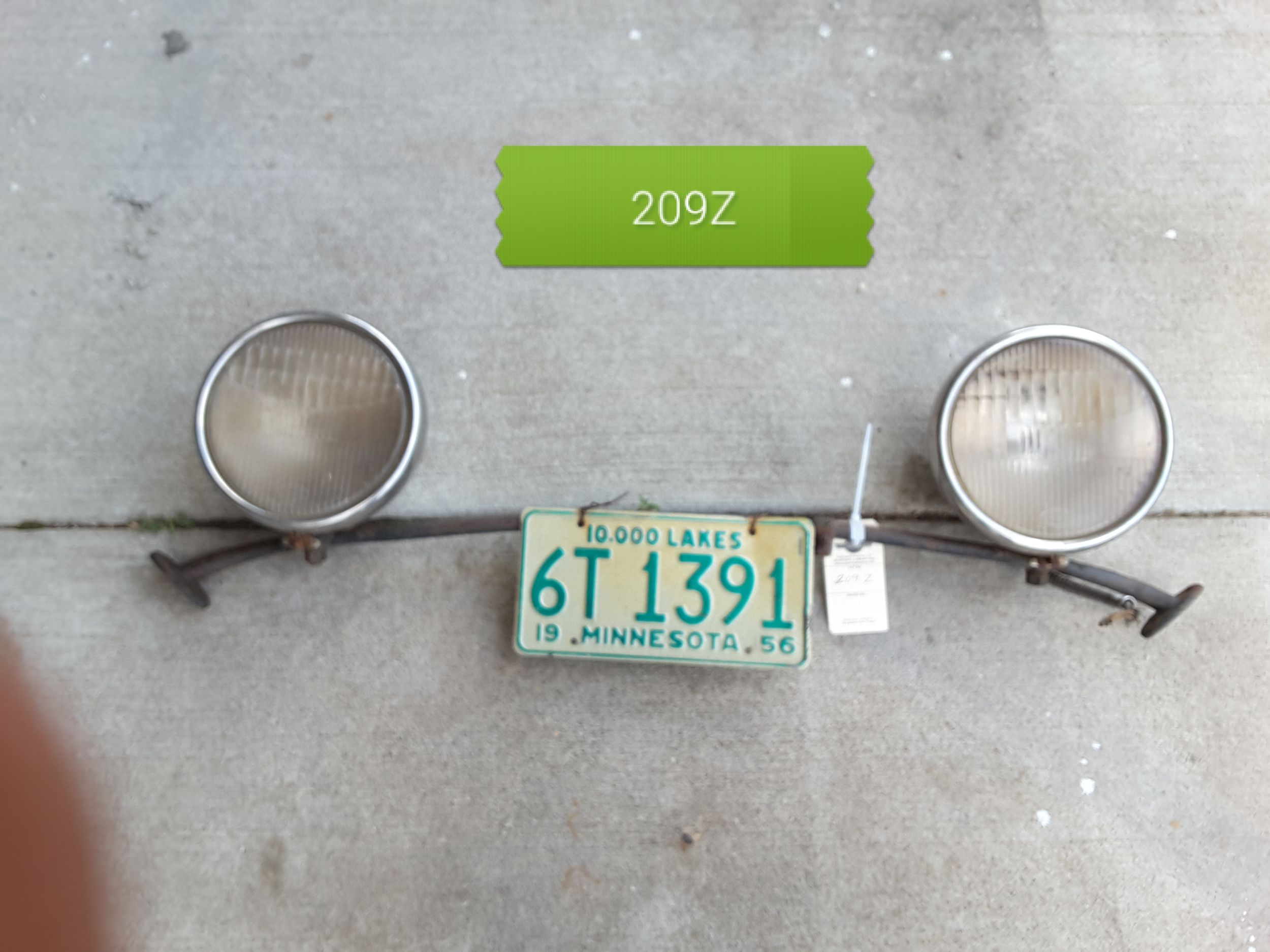 Model a headlight sale bar