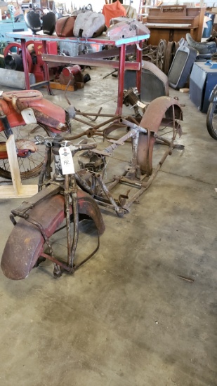 Vintage Indian Motorcycle Frame Project