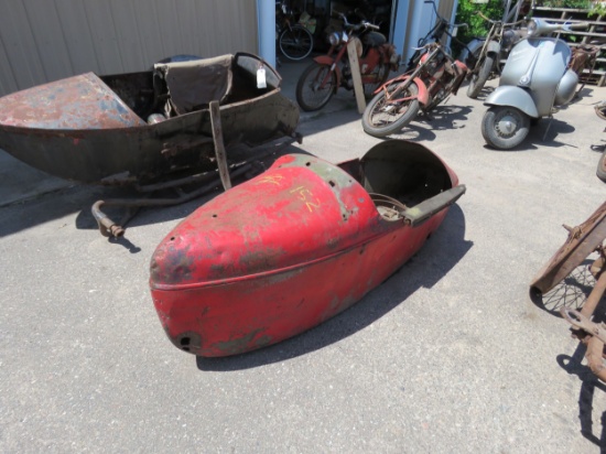 RARE Indian Motorcycle Side Car