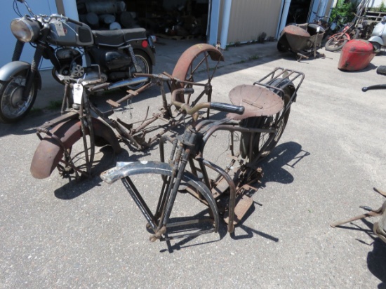 Vintage Servicycle Motorcycle Project