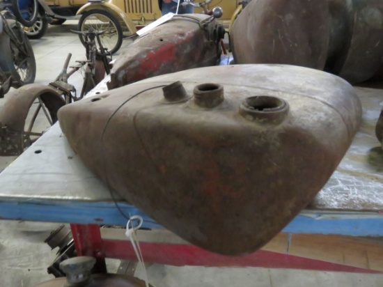 Early Indian Motorcycle Tank