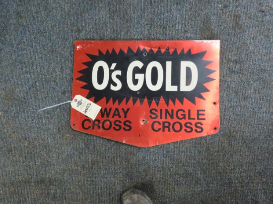Olds Gold Aluminum Signs