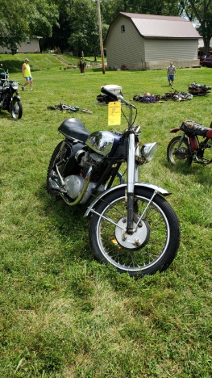1965 BSA A65 Lightning 650 motorcycle