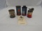 Vintage Oil Can Grouping