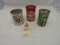 Vintage Oil Can Grouping