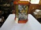 Vintage Auto Lite Spark Plug Metal Display Case Red