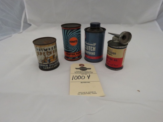 Vintage Oil Can Grouping