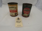 Vintage Oil Can Grouping