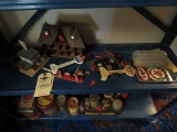Vintage Texaco Model Gas Station Pieces and others