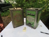 Sinclair & Kelso 5 Gallon Cans