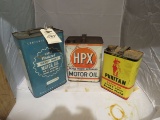 Vintage Oil Can Grouping