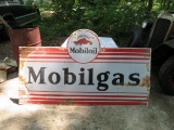 MobilOil Single Sided Porcelain Sign 4x6 ft