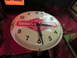 Briggs & Stratton Lighted Advertising Clock- Not Working