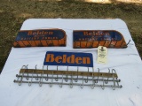 3-Beldon Painted Tin Racks