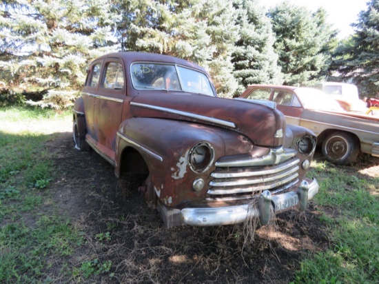 1947 Ford 4dr Suicide Sedan for Project or Parts