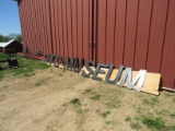 Original Sign from the Avanti Museum- Wood Painted
