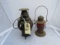 Vintage Railroad Lantern Group