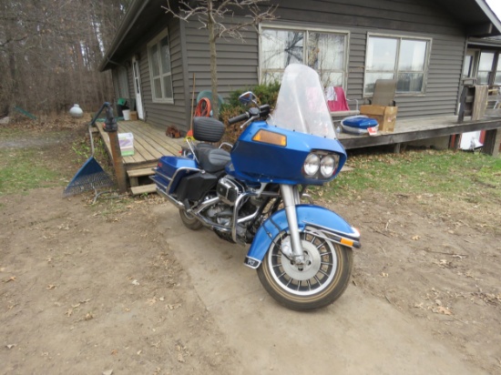 1981 Harley Davidson FLT Shovelhead Motorcycle