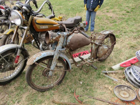 1947 Whizzer Project Motorcycle
