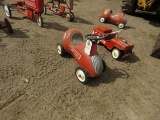 2 Plastic Radio Flyer Scooters