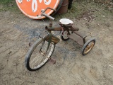 Vintage Tricycle with Wagon