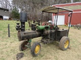 Vintage Handmade Steam Traction Tractor