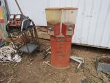 Vintage Double Mounted 10cent Gumball Machine