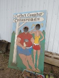 4x8 Wood Carnival sign