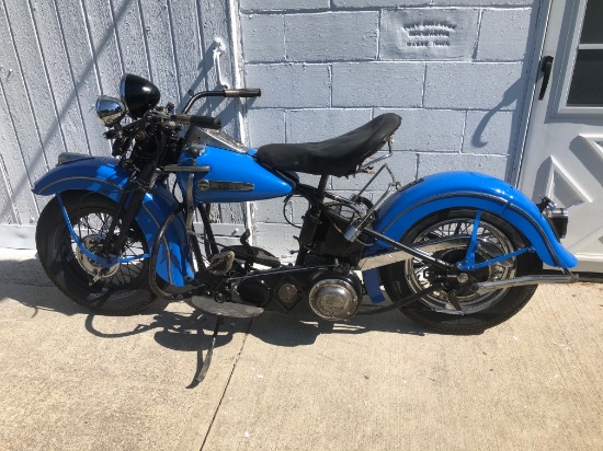 1948 Harley-Davidson FL Panhead rolling chassis