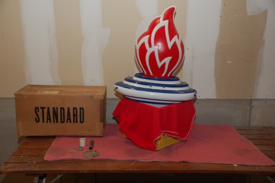 Standard Oil Flame Globe