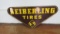 Sieberling Tires Painted tin Sign