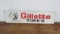 Gillette Tires Painted Tin Sign