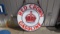 Red Crown Porcelain Sign
