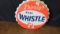Whistle Soda Bottle Cap Sign