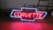 Corvette Chevrolet Bow Tie Neon Sign
