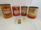 Shell Oil Cans & Shell Matches