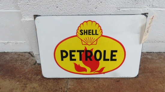 French Shell Advertising Sign