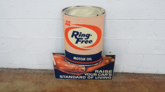 Macmillan Ring-Free Oil Sign