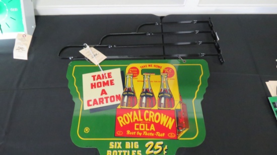Royal Crown Painted Tin Wall Sign