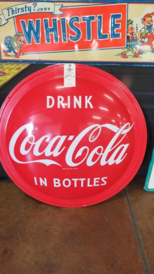 Convex Coca Cola Sign