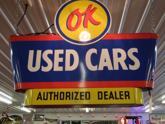 OK Used Car Dealer Sign