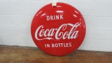 Porcelain Coca Cola Button