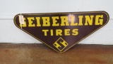 Sieberling Tires Painted tin Sign