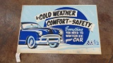 Vintage Weather front Poster