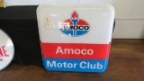 Amoco Motor Club Sign