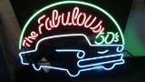The Fabulous Fifties Neon Sign